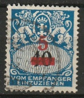 Danzig 1932 Porto 5 Auf 40 Pf Mi P40 Gestempelt - Postage Due