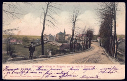 +++ CPA - Entrée Du Village De LEUGNIES Par La Route De Beaumont   // - Beaumont