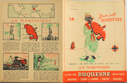 Protège Cahier - Mam'zelle DUQUESNE - Rhums , Sirop De Canne à Sucre , Ananas - LA MARTINIQUE Fort De France - TBE - Book Covers