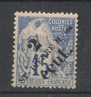 SPM - 1891-92 - N°YT. 39 - Type Alphée Dubois 2c Sur 15c Bleu - Neuf * / MH VF - Nuevos