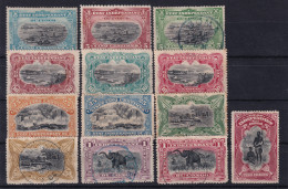 BELGISCH-CONGO 1894-1901 - MLH/canceled - Sc# 14-26 - Complete Set! - Neufs