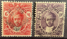 ZANZIBAR - (0) - 1921-1929  # 160, 163 - Zanzibar (...-1963)