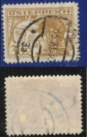 AUSTRIA ÖSTERREICH AUTRICHE 1925 Mi 476 Sc C20  FLUGPOST Air Mail Correo Aéreo Poste Aérienne - Gebraucht