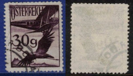 AUSTRIA ÖSTERREICH AUTRICHE 1925 Mi 481 Sc C25  FLUGPOST Air Mail Correo Aéreo Poste Aérienne Crane Airplane - Oblitérés