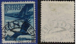 AUSTRIA ÖSTERREICH AUTRICHE 1925 Mi 483 Sc C27  FLUGPOST Air Mail Correo Aéreo Poste Aérienne Crane Airplane - Oblitérés