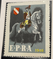 Schweiz Swiss Soldatenmarken Pferde E. P. R. A. 1940 Z 23 - Labels