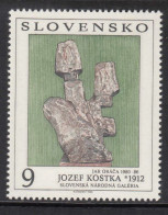 1993 Slovakia Kostka Art Sculpture Complete Set Of 1 MNH - Nuevos