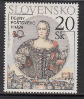 2000 Slovakia History Of Postal Law Complete Set Of 1 MNH - Unused Stamps