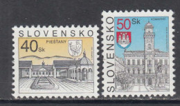 2001 Slovakia Castles Definitives High Values MNH - Ongebruikt