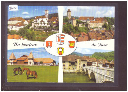 FORMAT 10x15cm - DELEMONT - PORRENTRUY - SAIGNELEGIER - ST URSANNE - TB - Delémont