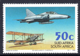 SOUTH AFRICA - 1995 AVIATION ANNIVERSARY 50c STAMP FINE MNH ** SG 873 - Ungebraucht