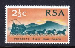 SOUTH AFRICA - 1969 STAMP ANNIVERSARY 2½c FINE MNH ** SG 297 - Unused Stamps