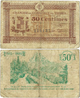 France - BILLET - Chambre De Commerce De TARBES - 50 Centimes - 1915 - JP.120.08 - 15-225 - Bonds & Basic Needs