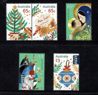 Australia 2023 Christmas  Set Of 5 MNH - Ungebraucht