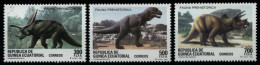 Äquatorial-Guinea 1994 - Mi-Nr. 1778-1780 ** - MNH - Prähistorische Tiere - Guinée Equatoriale