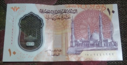 Egypt - 2022 -  Polymer Note Of The 10 Pounds- ( Sign 24 - Amer ) - Prefix D 15 C - Egypte