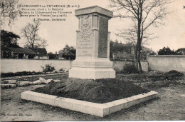 Delcampe - CHATEAUNEUF EN THYMERAIS MONUMENT AUX MORTS TBE - Châteauneuf
