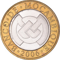 Monnaie, Mozambique, 10 Meticais, 2006, TTB+, Bimétallique, KM:140 - Mozambico