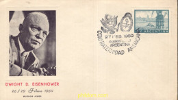 715586 MNH ARGENTINA 1960 DWIGHT D. EISENHOWER - Nuovi