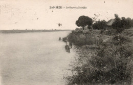 - ZAMBIE. - ZAMBEZE - Le Fleuve à Seshéké - Scan Verso - - Zambia