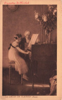 ARTS - Peintures Et Tableaux - La Leçon De Clavecin - Muenier - Carte Postale Ancienne - Malerei & Gemälde