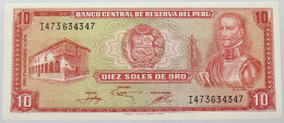 PERU 10 SOLES 1976 #alb016 0283 - Perú