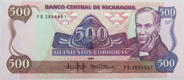 NICARAGUA 500 CORDOBAS 1985 TOP #alb013 0251 - Nicaragua