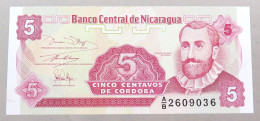 NICARAGUA 5 CENTAVOS 1991 TOP #alb049 1227 - Nicaragua