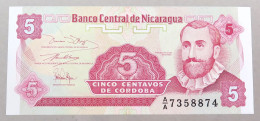 NICARAGUA 5 CENTAVOS 1991 TOP #alb049 1235 - Nicaragua