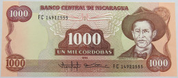 NICARAGUA 1000 CORDOBAS 1985 TOP #alb014 0177 - Nicaragua
