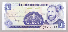 NICARAGUA 1 CENTAVO 1991 TOP #alb049 1211 - Nicaragua
