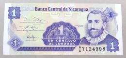 NICARAGUA 1 CENTAVO 1991 TOP #alb049 1207 - Nicaragua