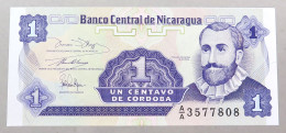NICARAGUA 1 CENTAVO 1991 TOP #alb049 1205 - Nicaragua
