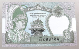 NEPAL 2 RUPEES TOP #alb051 1683 - Nepal