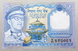 NEPAL 1 RUPEE 1974 TOP #alb050 0469 - Népal