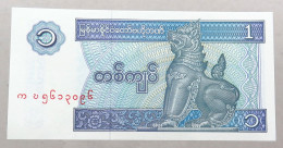 MYANMAR 1 KYAT TOP #alb051 1691 - Myanmar