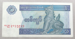 MYANMAR 1 KYAT #alb051 1275 - Myanmar