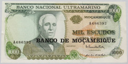 MOZAMBIQUE 1000 ESCUDOS 1972 TOP #alb017 0157 - Mozambico