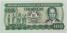 MOZAMBIQUE 100 METICAIS 1983 TOP #alb016 0117 - Mozambique