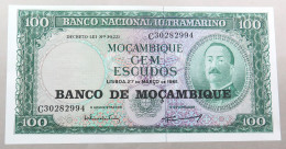 MOZAMBIQUE 100 ESCUDOS 1961 TOP #alb052 0665 - Mozambique