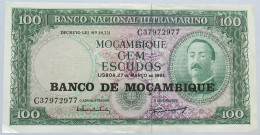 MOZAMBIQUE 100 ESCUDOS 1961 #alb003 0031 - Moçambique