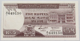 MAURITIUS 5 RUPEES 1985 TOP #alb016 0115 - Maurice