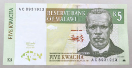 MALAWI 5 KWACHA 1989 TOP #alb051 1719 - Malawi