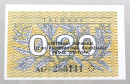 LITHUANIA 0.2 TALONAS 1991 TOP #alb051 1863 - Litouwen