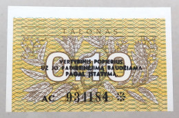 LITHUANIA 0.1 TALONAS 1991 TOP #alb050 0667 - Litouwen