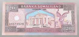 SOMALIA 20 SHILLINGS 1996 TOP #alb049 1539 - Somalië