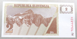 SLOVENIA 2 TOLARJEV 1990 TOP #alb052 0011 - Slovenië