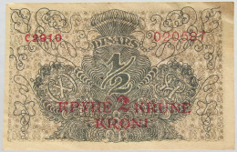 SERBIA 2 KRUNE 1919 #alb018 0455 - Servië