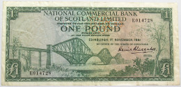 SCOTLAND 1 POUND 1961 #alb013 0203 - 1 Pond