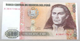 PERU 500 INTIS 1987 TOP #alb051 1819 - Peru
